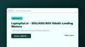 LaptopSat.tr - SEO/AEO/GEO Odaklı Landing Motoru