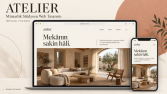 Atelier — Mimarlık Stüdyosu Web Tasarımı