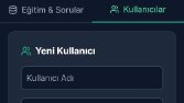 Mobil uyumlu Web uygulamasi