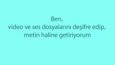 İş örneğim