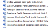 Makele yazılarım
