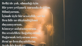 İçimdeki Sessizlik