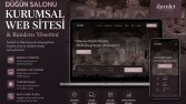 Düğün Salonu Kurumsal Web Sayfası ve Randevu Yönetimi