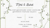 Düğün&Nikah&Nişan Davetiyeleri