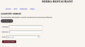 SERRA RESTAURANT-MODERN WEB SİTESİ