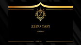 Zero Yapı Sade ve Lüx Kartvizit