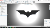Batman Batanang Ninja yıldızı , bıçak