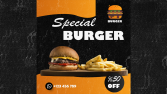 Yiyecek reklamı konsept tasarımı