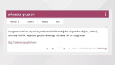Sözlük Hizmetim
