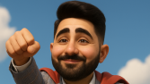 3d Pixar Stilinde Renkli Anılar