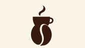 Kahve Dükkanı Örnek Logo