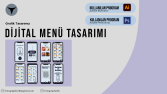 Dijtal Menü Tasarımı