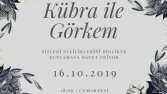 DAVETİYE TASARIMI- Görkem&Kübra