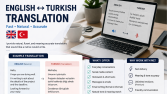 Türkçe<->İngilizce (Mail,Ödev,Sunum,Günlük Yazı vb.)