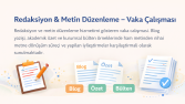 Redaksiyon & Metin Düzenleme – Vaka Çalışması