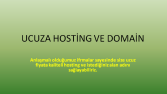 Fiyat-Performans Hosting sağlayabilirim