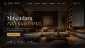 Nova Vista – Lüks İç Mimarlık Web Tasarımı