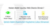 Mobil uyumlu(responsive)siteler hazırlıyoruz