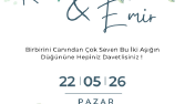 Nişan, Düğün ve Sünnet gibi birçok tasarım