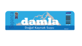Örnek Damla su şişesi etiketi