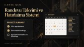 Randevu Takvimi ve Hatırlatma Sistemi - 150+ Randevu