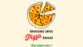 Pizza Firması Örnek Reklam Çalışması