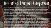 BİR ÜLKE HAYAL EDİYORUM