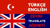 Türkçe-İngilizce resmi belge çevirisi