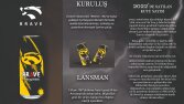 Brave - Enerji İçeceği Broşür Tasarımı