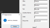 Google Haritalar'dan Bilgi Çekmek