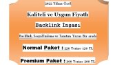 Site Dışı Seo