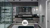 Modern Lüks Banyo Tasarımı ve 3D Görselleştirme