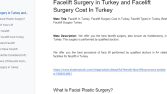 Facelift Surgery in Turkey and Facelift Surgery Cost In Turk
