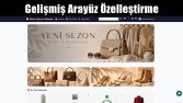 Moda, Giyim ve Aksesuar ETicaret Sitesi Hazırlarım 
