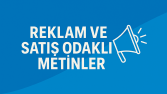 Reklam ve Satış, Video Script ve Metin Yazarlığı