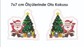 Yılbaşı Temalı Oto Kokusu Tasarımı 