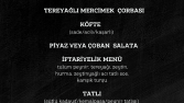 Restoran Menüsü Tasarımı