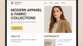  Moda & Tekstil Tanıtım Sitesi