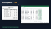 Taranmış fatura ve sayım tutanağı → Excel dönüşümü