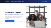 StartHub Digital Landing Page Redesign Çalışması