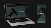 Ninja Kite Station Concept Landing Page