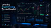 Gelişmiş Crypto Trading Terminal Arayüzü
