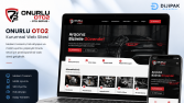 Onurlu Oto2 | Oto Servis Web Sitesi Tasarımı
