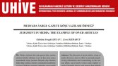 Uluslararası Hakemli İletişim ve Edebiyat Araştırmaları Der.