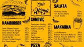 Cafe Ütopya Menü Tasarımı