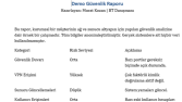 Kurumsal Sistem Güvenlik Analizi (Demo Rapor)