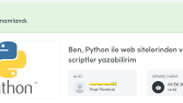 Python ile veri işleme ve veri okuma otomasyonu