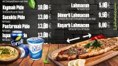 Digital Menü Board (TV Ekran Menü)