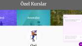 Ozi - Özel Kurslar için Web Sitesi Destek Asistanı