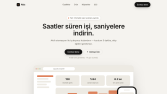 Akis - SaaS Tanıtım Sayfası (Landing Page) Demo